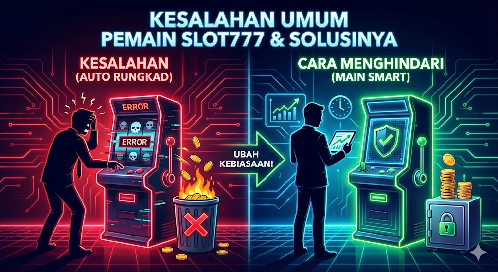 Kesalahan Umum Pemain Slot777 dan Cara Menghindarinya